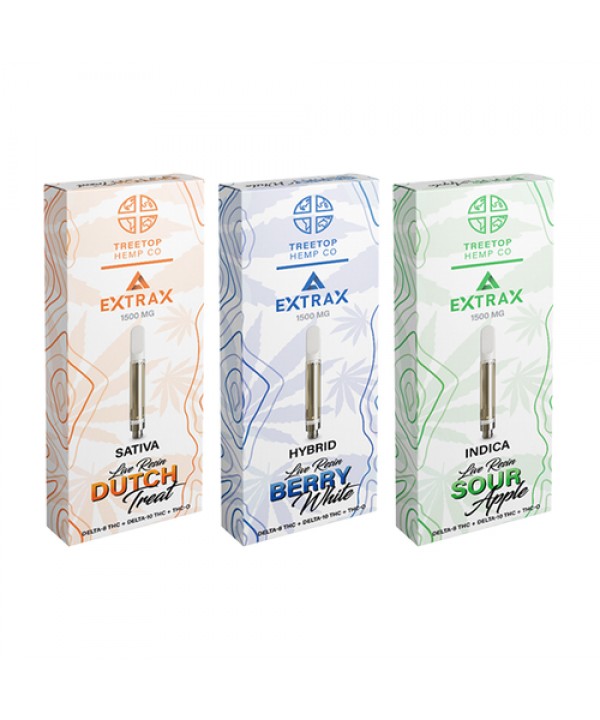 Treetop Hemp Co Extrax Live Resin Cartridge | 1.5-...