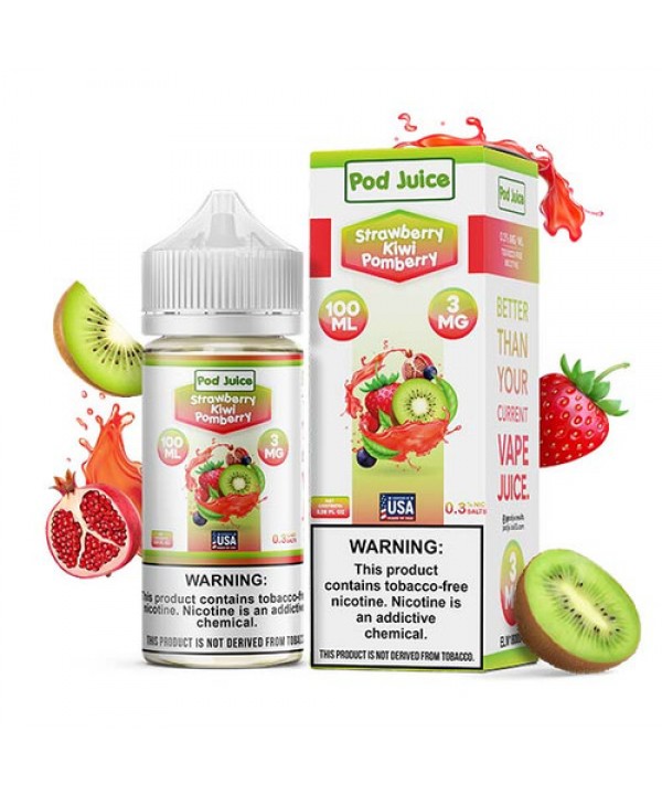 Pod Juice TFN Series 100mL - Strawberry Kiwi Pombe...