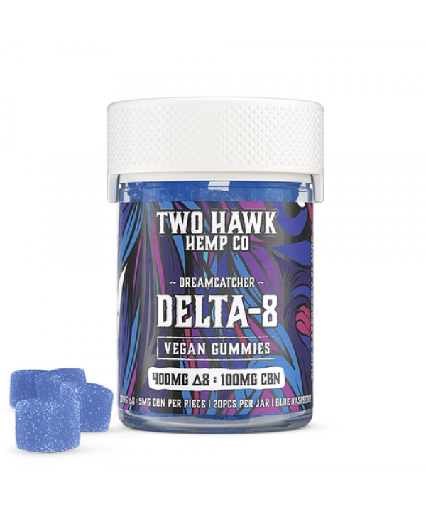 Two Hawk Hemp – Vegan D8 + CBN Gummies | 400mg ...