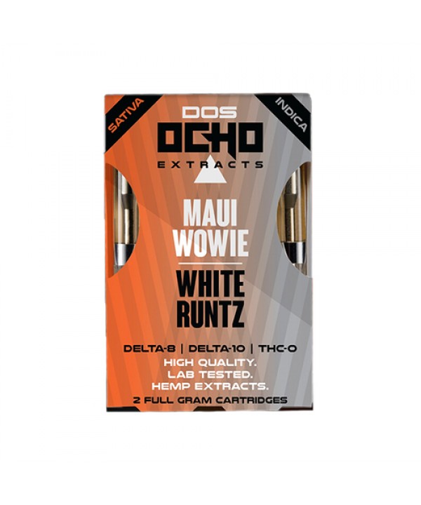 Dos Ocho Tri-Blend Dual THC-O Cartridges | (2x) 1-...