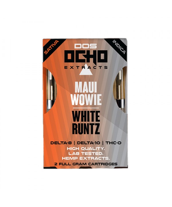 Dos Ocho Tri-Blend Dual THC-O Cartridges | (2x) 1-Gram