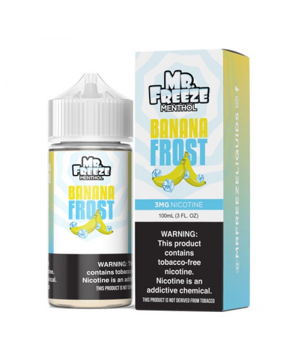 Mr. Freeze Tobacco-Free Nicotine Series | 100mL - Banana Frost