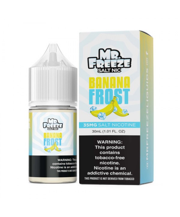 Mr. Freeze Tobacco-Free Nicotine Salt Series | 30mL - Banana Frost