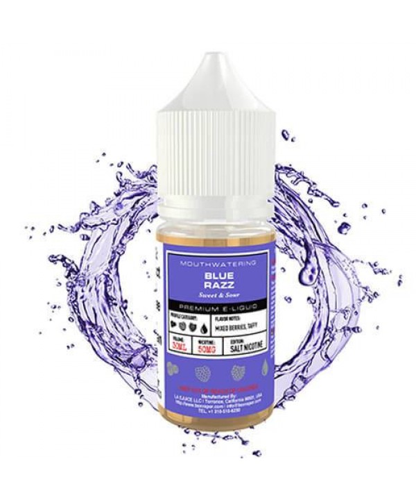 Blue Razz By GLAS BSX Salt E-Liquid