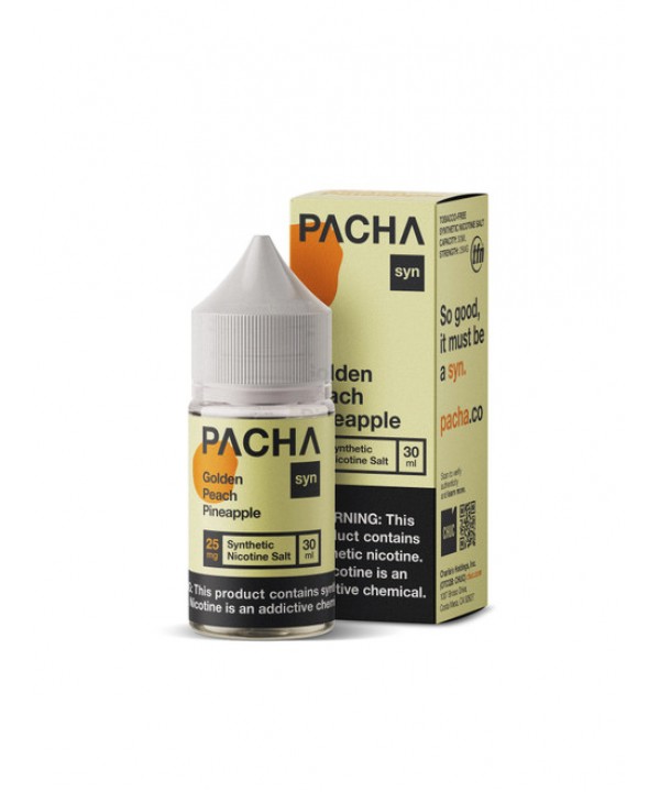 Golden Peach Pineapple by Pacha Mama Salts E-Liqui...