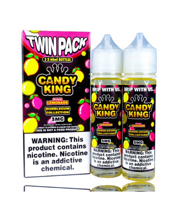 Pink Lemonade By Candy King Bubblegum Collection E-Liquid