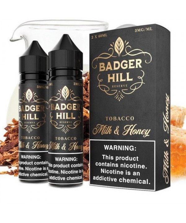 Milk and Honey by Badger Hill Reserve E-Liquid