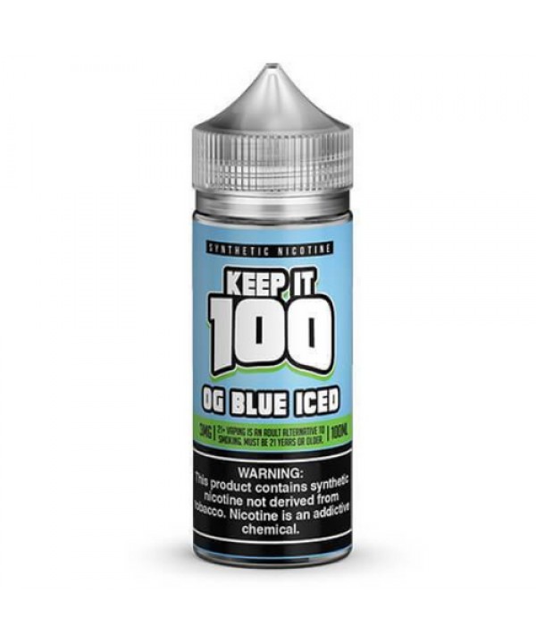 Iced Blue by Keep It 100 Tobacco-Free Nicotine Ser...