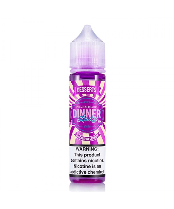 Blackberry Crumble By Dinner Lady Tobacco-Free Nicotine Series