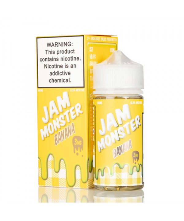 Banana by Jam Monster E-Liquid