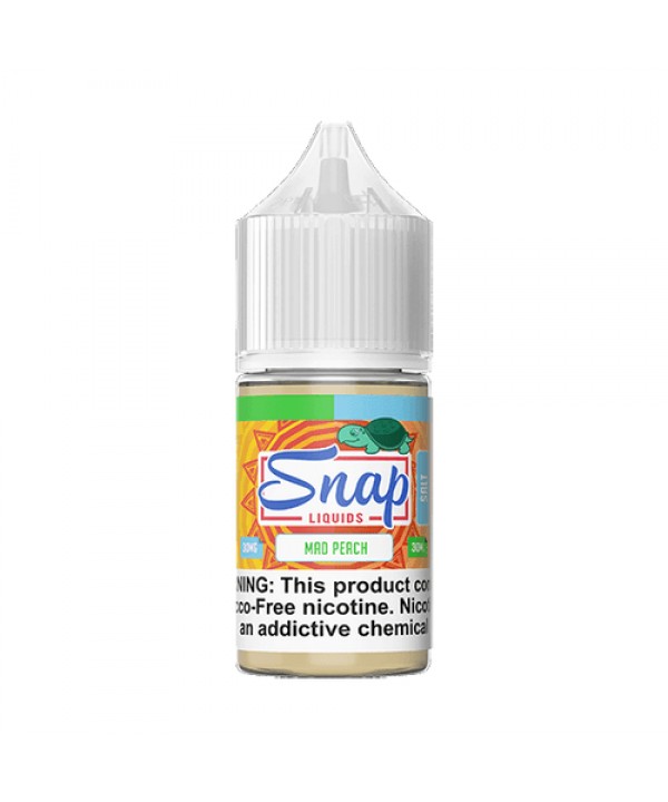 Mad Peach by Snap Liquids Salt Series 30mL