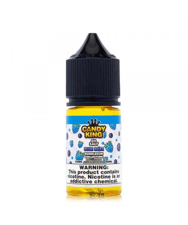 Blue Razz By Candy King Bubblegum Salt E-Liquid