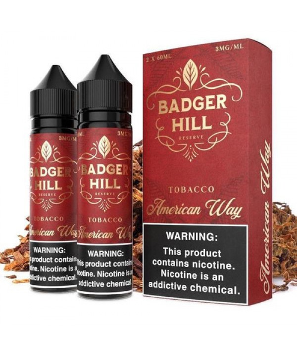 American Way by Badger Hill Reserve E-Liquid