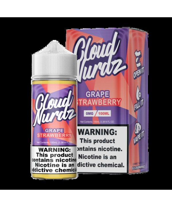 Grape Strawberry by Cloud Nurdz TFN E-Liquid