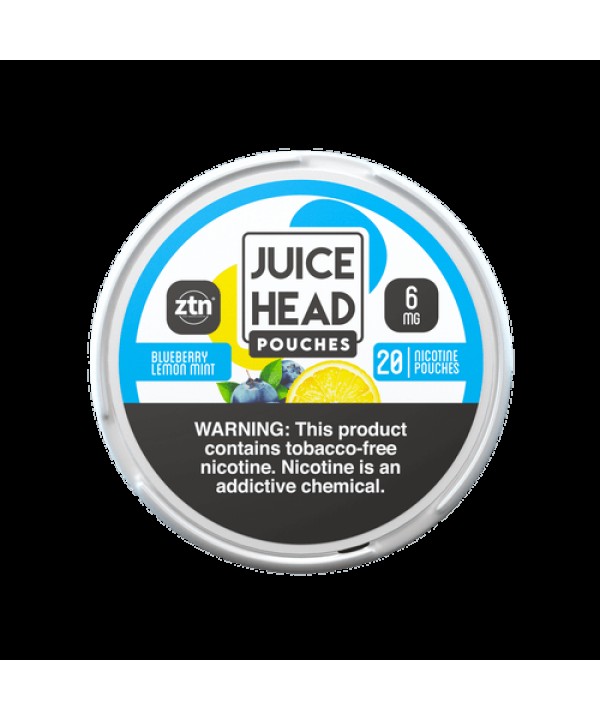 Blueberry Lemon Mint by Juice Head ZTN Pouches | 5...