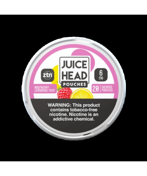 Raspberry Lemonade Mint by Juice Head ZTN Pouches | 5-Cans