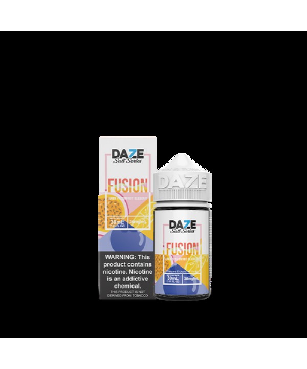 Lemon Passionfruit Blueberry by 7Daze Fusion Salt 30mL