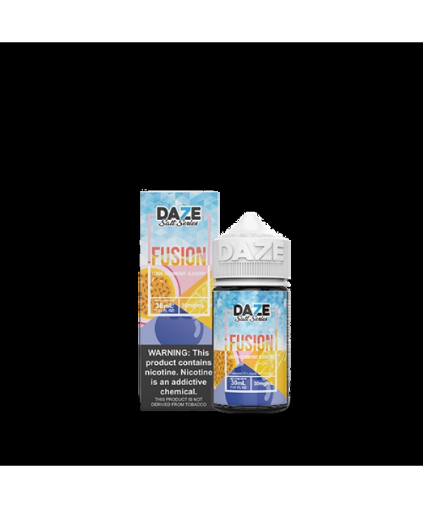 Lemon Passionfruit Blueberry Iced by 7Daze Fusion Salt 30mL