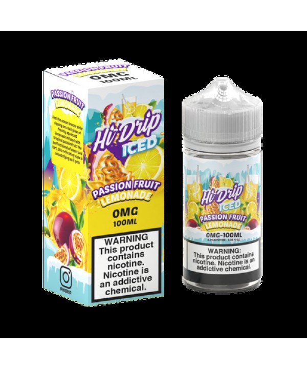 Passionfruit  Fruit Lemonade ICED by Hi Drip 100mL