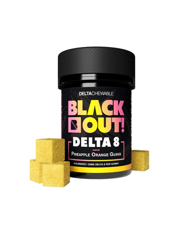 Black Out Delta 8 Gummies – 25mg
