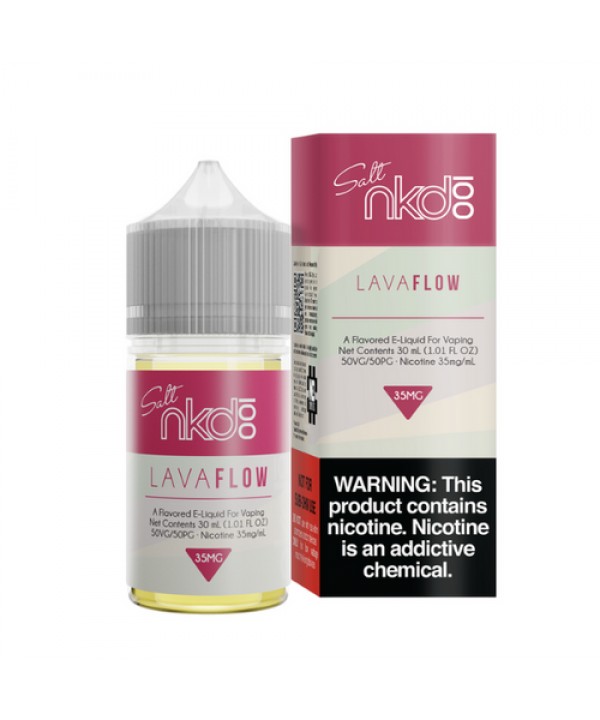 Lava Flow Blend by Naked Tobacco-Free Nicotine Salt Series E-Liquid