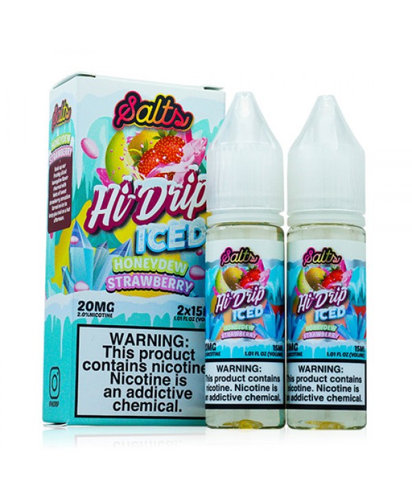 Dewberry Iced (Honeydew Strawberry Iced) Salt By Hi-Drip E-Liquid