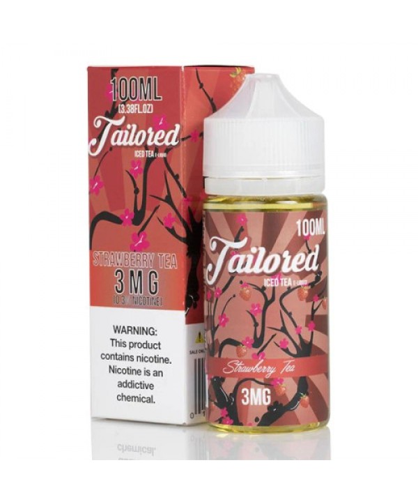 Strawberry Tea by Tailored House Iced Tea Series 100mL