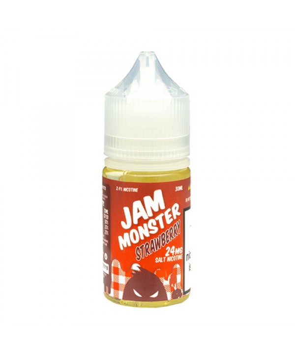 Strawberry By Jam Monster Salts E-Liquid