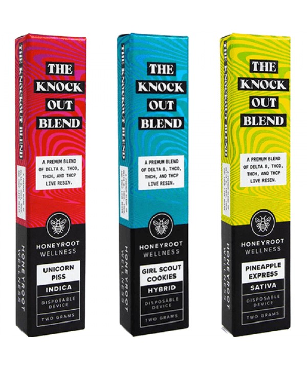 Honeyroot Knock Out Blend Disposable | 2-Gram Delt...