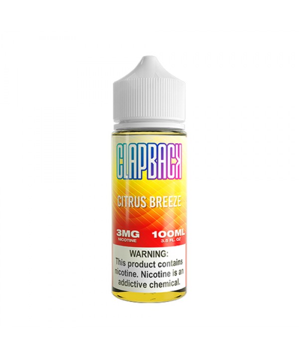 Citrus Breeze By Saveurvape - Clap Back TF-Nic 100...