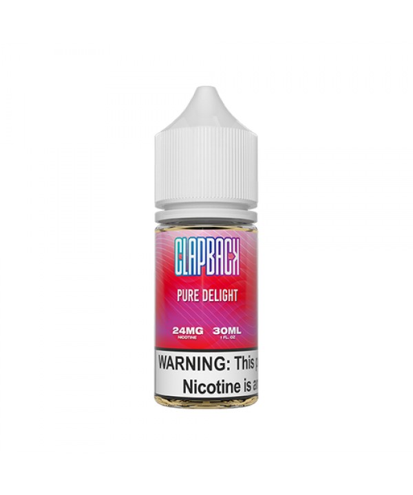 Pure Delight By Saveurvape - Clap Back TF-Nic Salts 30mL