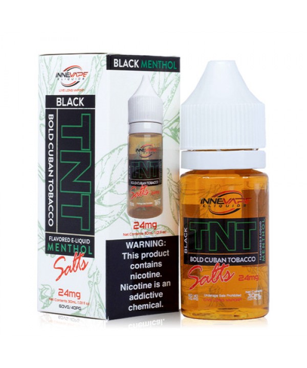 TNT Black Menthol Salt By Innevape E-Liquid