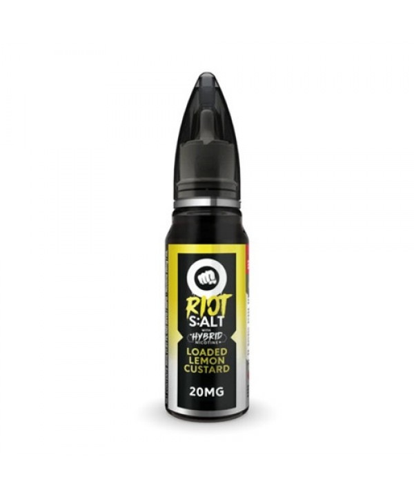 Loaded Lemon Custard by Riot Squad Salt E-Liquid