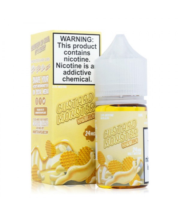 Vanilla Custard By Custard Monster Salts E-Liquid