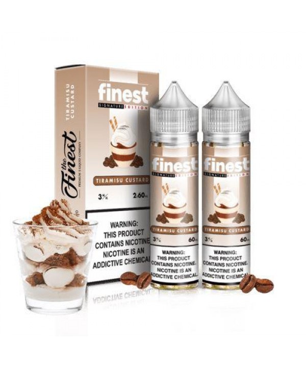 Tiramisu Custard by Finest Signature Edition E-Liquid