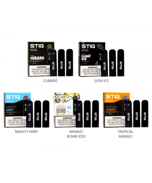VGOD STIG Disposable Pod Device (3-Pack) | 300 Puf...
