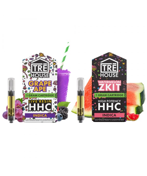 Tre House – Live Resin + HHC Cartridge | 1-Gram