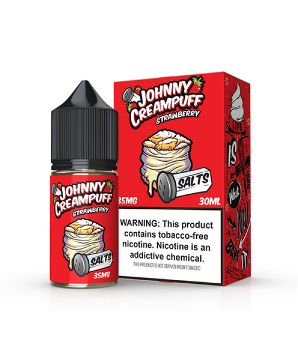 Strawberry by Tinted Brew – Johnny Creampuff TFN Salts Series 30mL