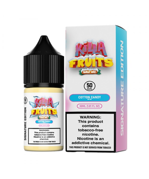 Cotton Candy on Ice by Killa Fruits Limited TFN Salts Series 30mL