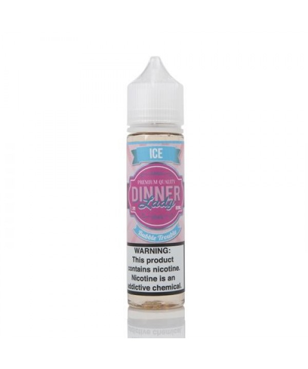 Bubble Trouble Ice By Dinner Lady Tuck Shop E-Liquid