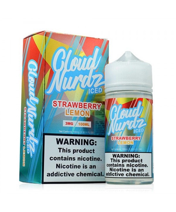 Strawberry Lemon Iced by Cloud Nurdz E-Liquid