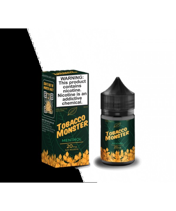 Menthol by Tobacco Monster Salt E-Liquid Menthol by Tobacco Monster Salt E-Liquid