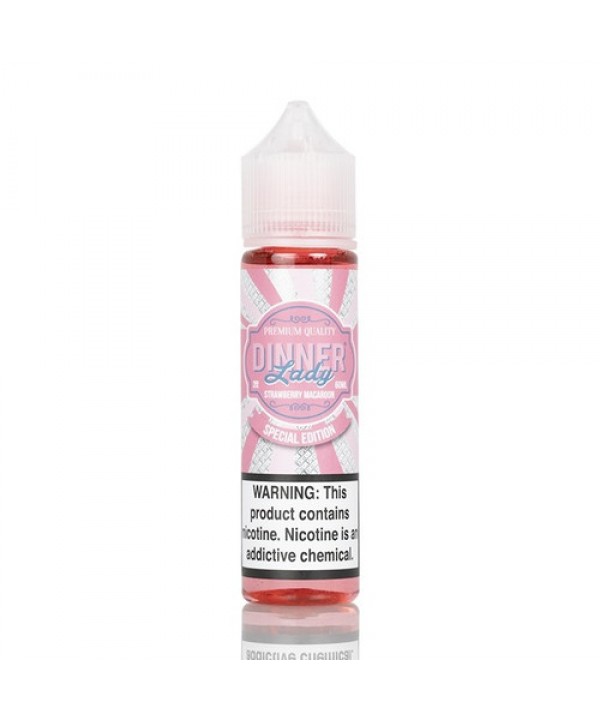 Strawberry Macaroon By Dinner Lady E-Liquid