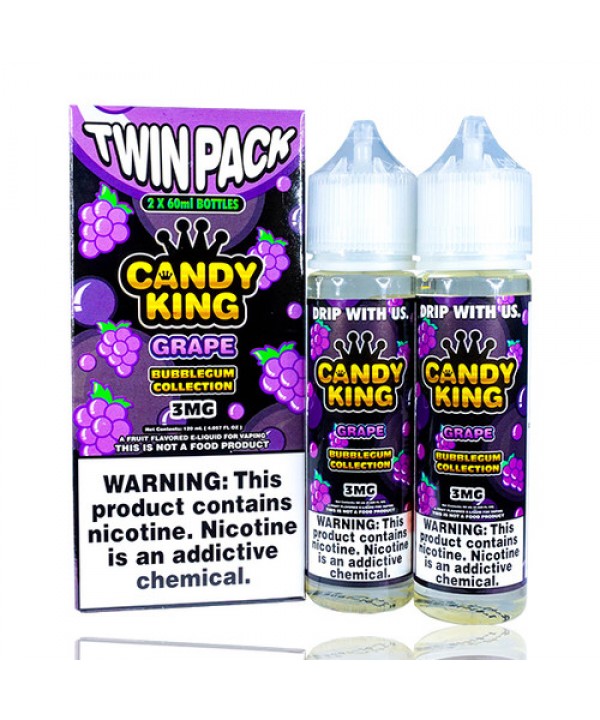 Grape By Candy King Bubblegum Collection E-Liquid