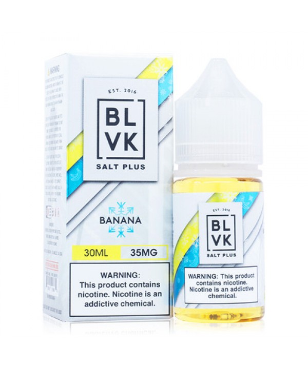 Nana Ice (Banana Ice) by BLVK Salt Plus E-Liquid