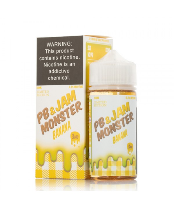 Banana PB&J by Jam Monster E-Liquid