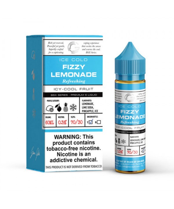 Fizzy Lemonade by GLAS BSX E-Liquid