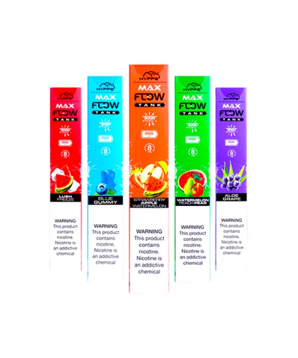 Hyppe Max Flow Tank Disposable | 3000 Puffs | 8mL