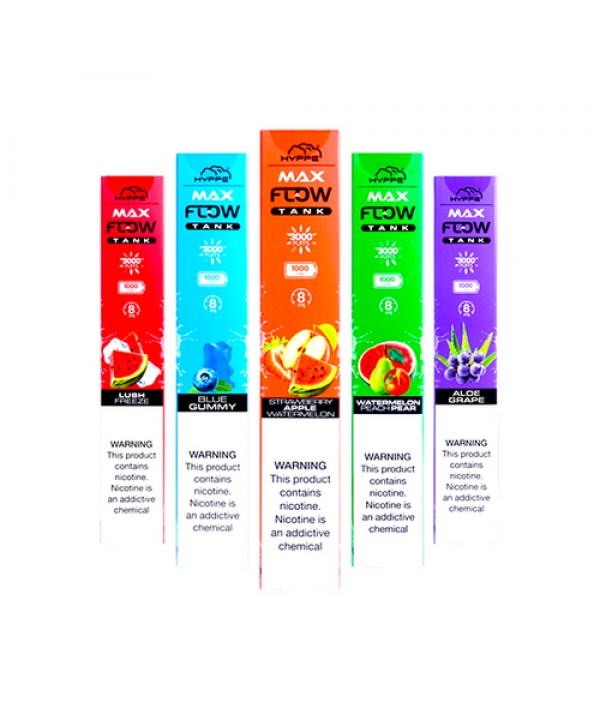 Hyppe Max Flow Tank Disposable | 3000 Puffs | 8mL