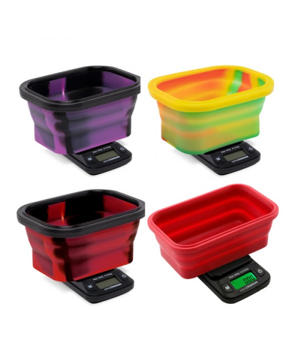 Truweigh Mini Crimson Scale Collapsible Bowl